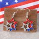 thumbnail image 1 of Xihbxyly Pendientes Del Día de La Independencia, Diseño Colgante de Acrílico Colorido, Ligeros y Resistentes, Accesorio de Moda para Fiestas, Bodas y Celebraciones, Tamaño 3 X 4 Cm, Juego de 2, 1 of 6