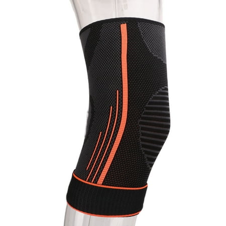 

Knee Support Knee Guards Nylon Knit With Hook And Loop For Work Out M