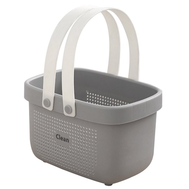 Portable Shower Caddy Tote Plastic Storage Caddy Basket with Handle for