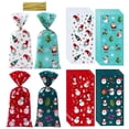 thumbnail image 3 of Bolsas de regalo de Papá Noel para Navidad, suministros de embalaje de galletas, 25/50 piezas, 2023, 3 of 4