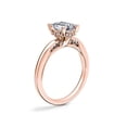 thumbnail image 4 of 1.15 Carat Excellent Emerald Cut Real Diamond New Design Solitaire Ring for Wedding Solid 18K Rose Gold Size 11, 4 of 8