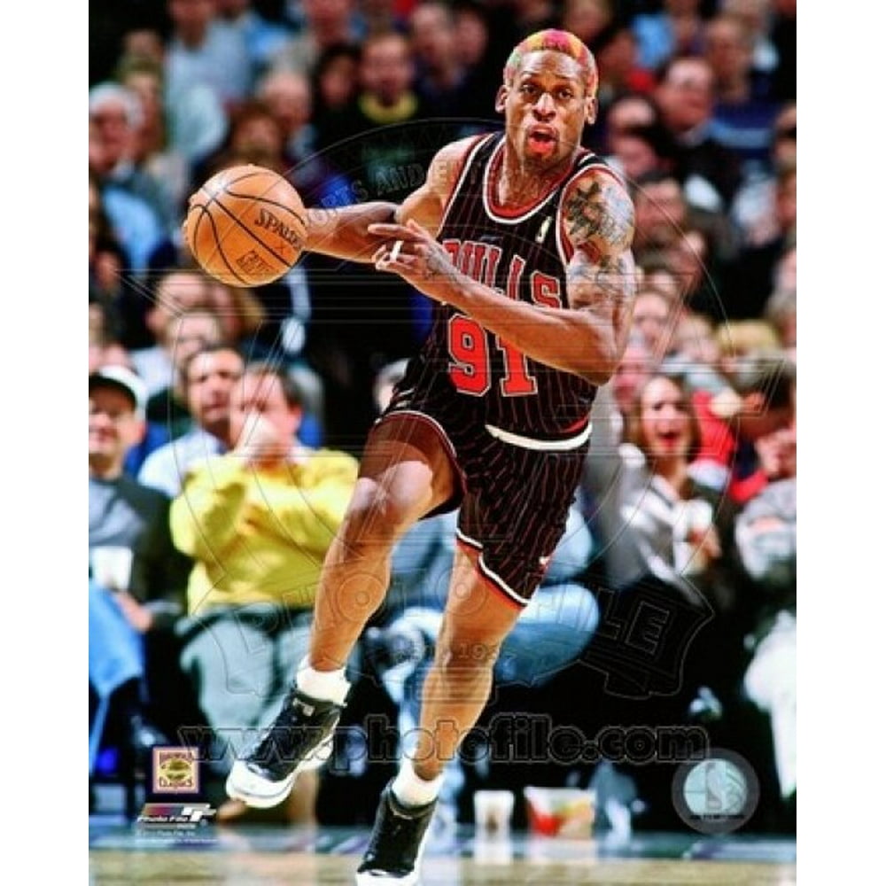 Dennis Rodman 199697 Action Sports Photo Item VARPFSAAPH176