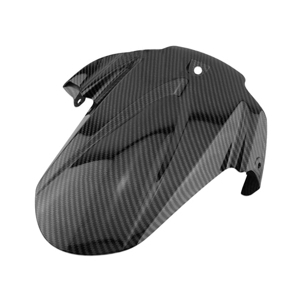 Accesorios Cola Guardabarros Trasero Motocicleta Patrón de Fibra de Carbono