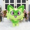 thumbnail image 4 of Juguetes de peluche Kawaii de Pokémon Sprigatito, Fuecoco, Quaxly, lindos animales de peluche de Anime, Scorbunny, Cinderace, muñecos de peluche, regalos para festivales, 4 of 5