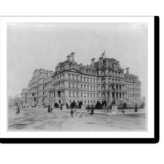 Historic Print, State, War, and Navy Dept., Wash., D.C., 18" x 24"