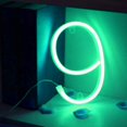 thumbnail image 3 of LINLIN Neon Sign, Letter Neon Signs Neon Alphabet Light Light Up LED Letters Lights Light Up Marquee Letters Lights Battery USB Green, 3 of 5