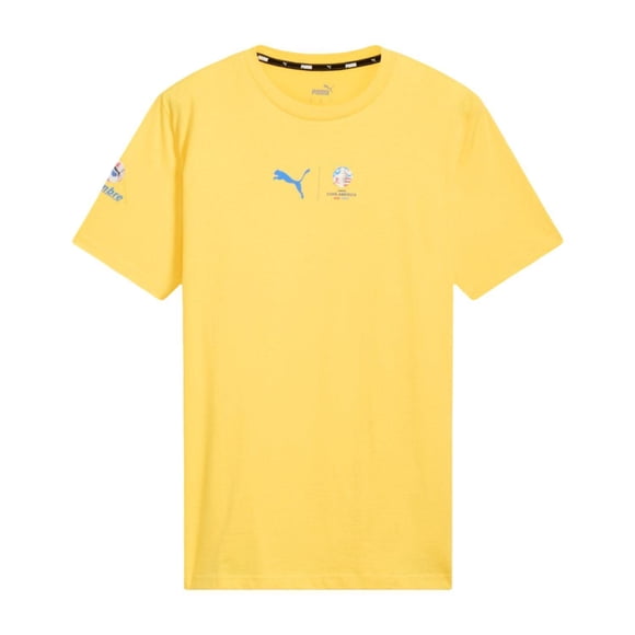 PLAYERA PUMA HOMBRE CONMEBOL COPA AMERICA BRASIL AMARILLO CASUAL amarillo 00M