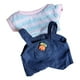 thumbnail image 5 of Ropa de muñeca de peluche de 20 cm, ropa de animales de peluche, ropa suave mono zanahoria, 5 of 9