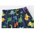 thumbnail image 6 of FEDPOP Toddler Boys Dinosaur Pajamas Bamboo Viscose Kids Long Sleeve Snug fit Pjs 2pcs Set 3T, 6 of 7
