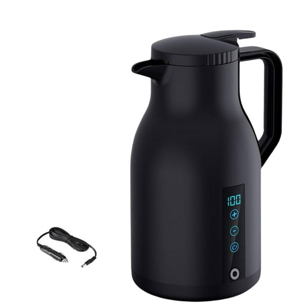 Calentador Botella Olla Calefacción eléctrica Taza Caldera de agua Taza para Negro