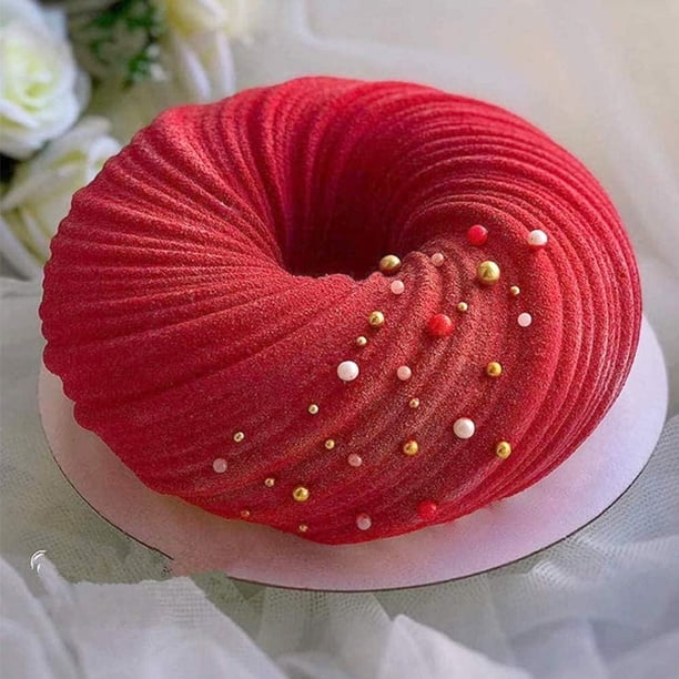Inteprter Moldes de silicona para repostería y repostería, duraderos y resistentes al calor, rango de resistencia al calor, molde para pasteles Herramientas y accesorios para hornear