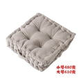 thumbnail image 2 of Thicken Square Seat Pad Chair Cushion Sofa Home Floor Mat Pillow Business Bar Balcony Living Room Seating Decoration Light Gray, 2 of 10