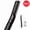 Black, variant on Beauty Power Eyebrow Razor with 6 Blades & Travel Case – Face Razors for Women & Men, Eyebrow Trimmer Shaper with Precision Cover, Facial Shaver & Dermaplaning Tool for Smooth Skin - Gift Idea
