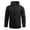 Black, variant on Hvyesh Lightweight Windbreaker Jackets for Men Casual Hooded Windproof Jacket Casual Running Hiking Travel Coat Fall Zip Up Solid Coat with Pockets