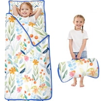 Pioneer Flower Floral Print Pattern Toddler Nap Mats for Kids Preschool,Sleeping Mat Bag or Kids,Toddler Sleeping Bag,Toddler Nap Mat or Daycare