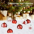 thumbnail image 2 of Bolas navideñas irrompibles de alta calidad: juego de 16 bolas decorativas de plástico de 6 cm con perchas, seguras para niños y mascotas, 2 of 7