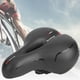 thumbnail image 5 of Asiento de bicicleta de montaña para exteriores con diseño hueco que absorbe los golpes para paseos cómodos Sillín de ciclismo rojo, 5 of 8