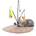 thumbnail image 1 of Cat Scratching Mat Creative Cotton Rope Training Cat Scratch Mat Cat Teaser Toy, 1 of 6