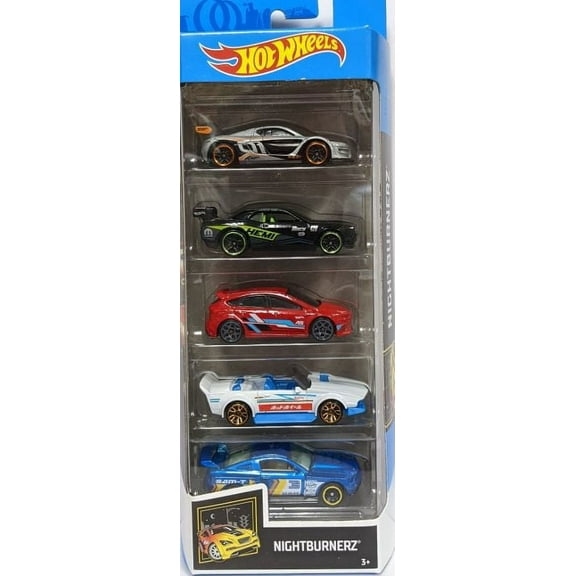 Hot Wheels 5 pack Nightburnerz