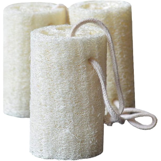 Esponja de lufa YONGSHENG natural para baño y spa paquete de 3
