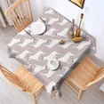 thumbnail image 2 of Vintage Bull Terrier Square Tablecloth,Waterproof Square Table Cover,Wipeable Spillproof Washable Table Cover for Home Kitchen Party Decor 42"X42"(107x107cm), 2 of 6