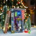 thumbnail image 2 of Kit de rincón de libro de madera 3D Anavrin Kowloon Walled City con LED, 2 of 9