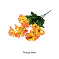 thumbnail image 3 of Bearachild 3x Iris Japonica simulado para decoraciones vibrantes para el hogar Simulación tridimensional y completa Decoración color naranja, 3 of 6