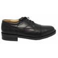 thumbnail image 2 of Roamers Mens Plain Leather Capped Gibson Formal Shoes, 2 of 3
