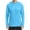 Light Blue, variant on Men's UPF 50+ Sun Protection Jacket, Lightweight Hooded Windbreaker with Zip Pockets, Breathable Outdoor Performance Gear for Fishing, Hiking, Running