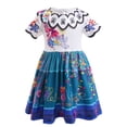 thumbnail image 3 of WIBACKER Toddler Baby Girl Princess Dress with a Bag Kids Girls Ball Gown Fancy Cosplay Costume for Birthday Halloween Christmas Party, 3 of 10