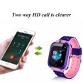 thumbnail image 3 of Chat de voz para niños Reloj para niños Reloj de pulsera con pantalla de 1,44 pulgadas para niños con correa de silicona, impermeable, rosa Inevent EL2943-05B, 3 of 7
