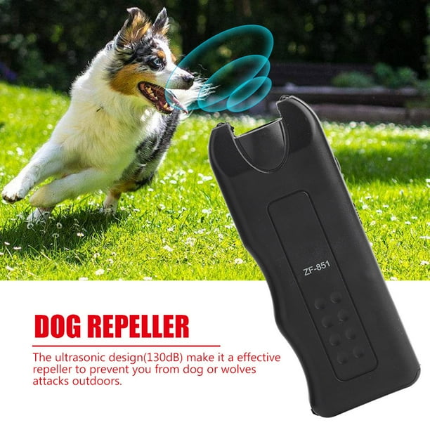 Greensen Multifunctional Ultrasonic Dog Repeller Anti Barking Stop Bark Training Device LED Torch Dog Anti barking Device Ultrasonic Dog Repeller