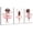 no56, variant on Black Ballerina Wall Art Set of 3 Afro Ballerina Nursery Decor African American Canvas Pink Ballet Prints Black Girls Dancer Picture for Girls Room (Brown, 12x16inchx3 Pieces)