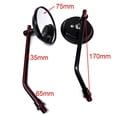 thumbnail image 1 of Motorcycle Rearview Mirror Universal Convex Rear View Mirrors Support 360° Rotation for Right-Hand Thread Motorcycle E-Bike, 1 of 7