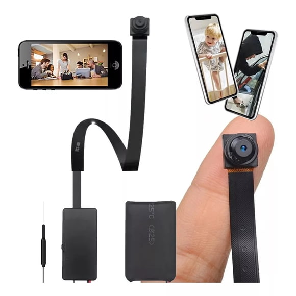 Mini Cámara Espía Comerliv Wifi Batería Recargable Microfono 128GB HD 4k