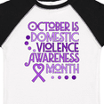 thumbnail image 4 of Inktastic October is Domestic Violence Awareness Month Boys or Girls Toddler T-Shirt, 4 of 5