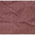 thumbnail image 4 of oneOone Organic Cotton Poplin Twill Fabric Greek Key Geometric Decor Fabric Printed BTY 42 Inches Wide, 4 of 4