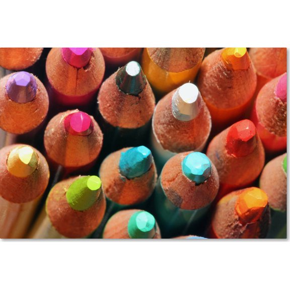 Trademark Fine Art "Pencils" Canvas Art by Jason Shaffer