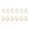 thumbnail image 1 of Protectores de esquina Uxcell, 16 Pcs protectores de esquina y parachoques de seguridad para muebles, cojines de espuma de goma suave (Beige), 1 of 7