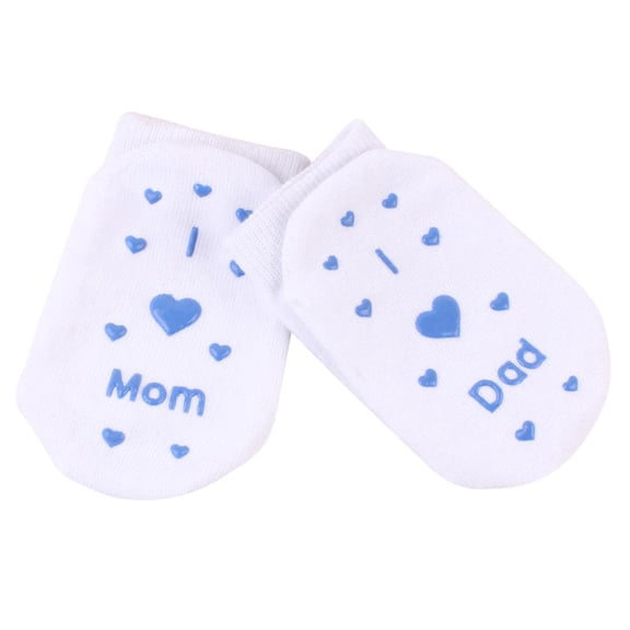 Yunhgft Winter Baby Cartoon Short Socks Kids Boys Girls Non-Slip Cotton Socks Blue