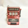 thumbnail image 1 of Veeogra Clearance,ornamentsLiving Room Decor,Fruit Machine Frenzy Keychain Five Colors Movable Double Crazilycar accessories,Red, 1 of 4