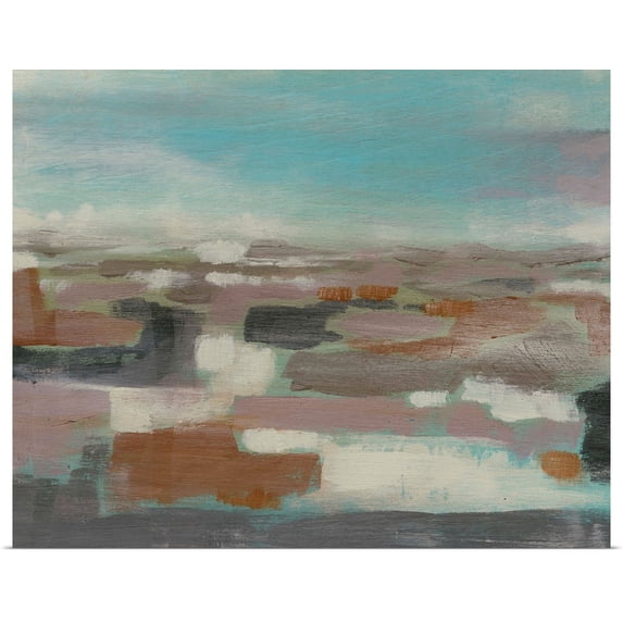 Great BIG Canvas | Rolled Jennifer Goldberger Poster Print entitled Sky Field II