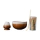 thumbnail image 1 of Juego de batidor de matcha, accesorio de ceremonia, cuchara de té, kit ceremonial, matcha artesanal Hilo y blanco, 1 of 9
