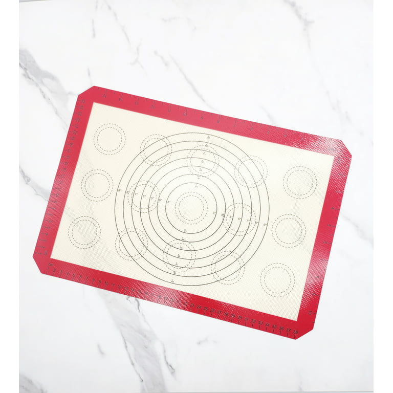 Lilymeche Concept - Silicone Pastry Mat with Measurement(2pc), Non Sli