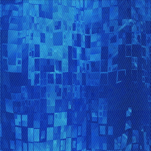 Ahgly Company Tapis d'Intérieur Lavable en Machine Carré Transitionnel Bleu Néon, 4 Pieds Carré