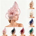 thumbnail image 5 of Wedding Party Horse Racing Festival Ladies Day Headpiece Fascinator Banquet Headwear, 5 of 5