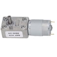 thumbnail image 3 of Gear Motor, Self Locking Portable Aluminum Brass High Accuracy DC Speed Reduction Motor DC24V 60RPM Rectangular  For Door Opener, 3 of 8