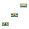 thumbnail image 2 of Transemion Christmas Themed Dust Mask Breathable Polyester Printing Face Mask with Elastic Ear Rope Type 4 Pattern 2 3Set, 2 of 6