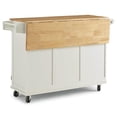thumbnail image 2 of Homestyles 4516-95 Blanche Kitchen Cart, Off-White - 36 x 44.5 x 17.25 in., 2 of 47