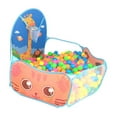 thumbnail image 4 of Children Ball Pit, Kids Ball Pit Tent Cartoon Giraffe Pattern Durable Safe Fine Stitching Environmentally Friendly  for Indoor Blue,Yellow,Pink, 4 of 8